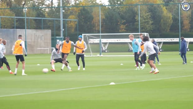City train ahead of facing Club Brugge